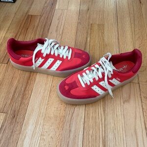 Adidas Sambae Sneakers with Hearts! | W 8.5